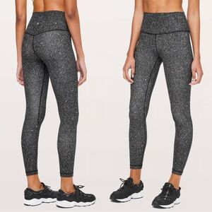 Lululemon Align Pant II In Luminesce Splatter Ice Grey - Size 6